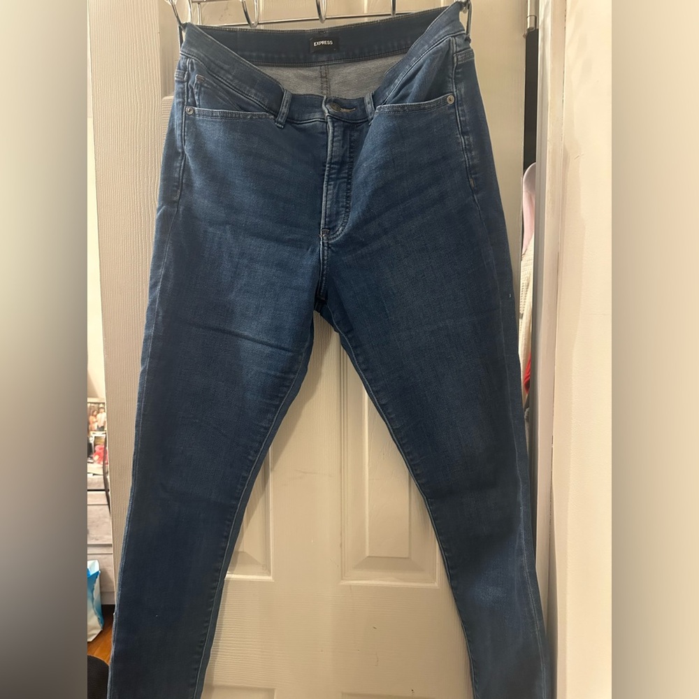 Express Dark Blue Women Jeans